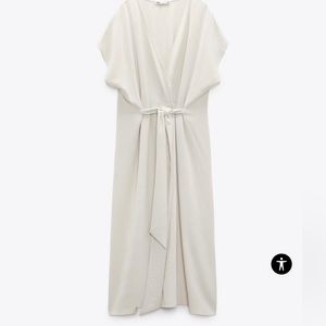 Zara knotted tunic dress